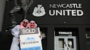 Due tifosi del Newcastle